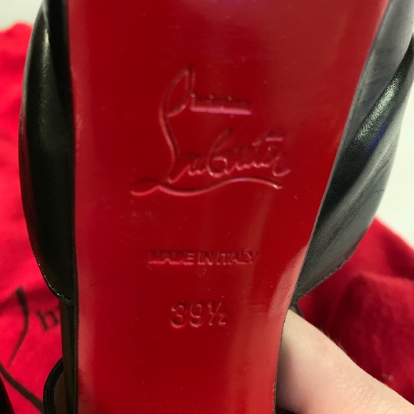 Christian Louboutin Open Toe Booties - Picture 8 of 8